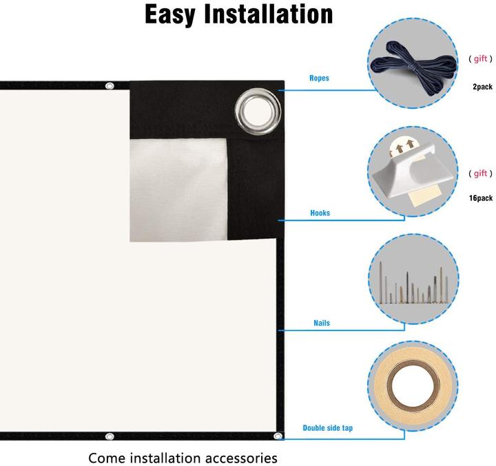 Actual product image Mebios Canvas (120", 16:9)