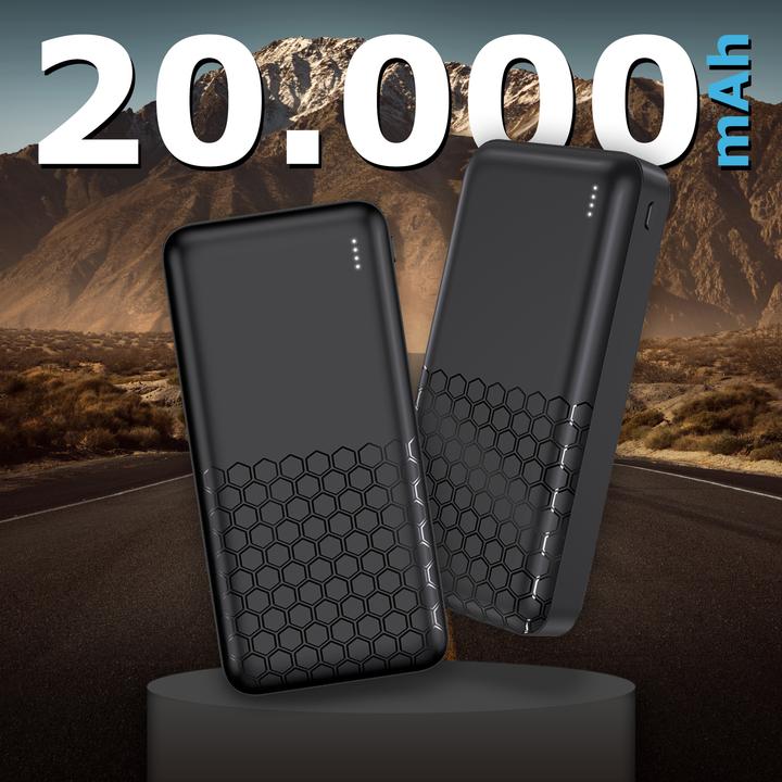 Image du produit Pedea Banque d'énergie série Trend (20000 mAh, 20 W, 74000 Wh)