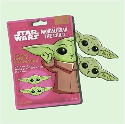 Image du produit Mad Beauty Star Wars: The Mandalorian masques-tissu pour les yeux Grogu (5 ml)