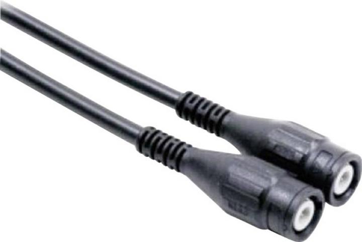 Actual product image Stäubli Touch protected coaxial test lead, black