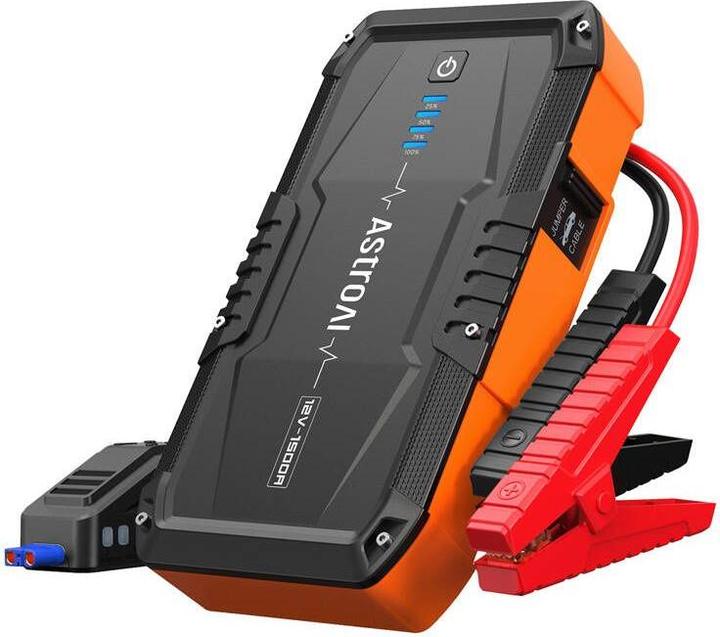 Actual product image AstroAI 3 in 1: Jump starter + Power bank + SOS lights pea S8