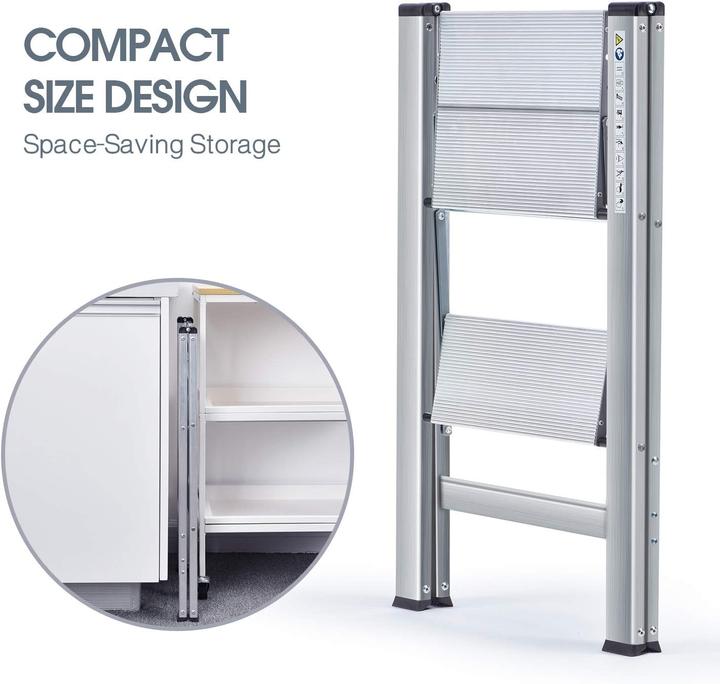 Produktbild Kingrack Klapptritt, 2-stufig, bis 150Kg (Klapptritt, 49 cm)