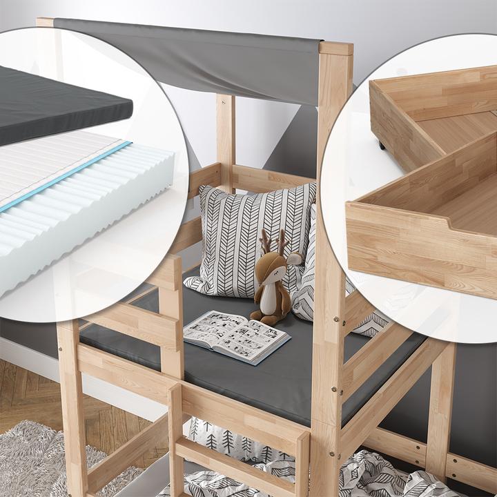 Produktbild VitaliSpa Hausbett Tom (90 x 200 cm)