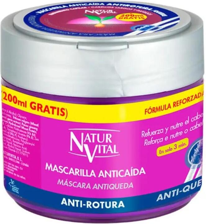 Image du produit Naturaleza Y Vida MASCARILLA ANTICAÍDA tratamiento capilar antirotura 500 ml (500 ml)