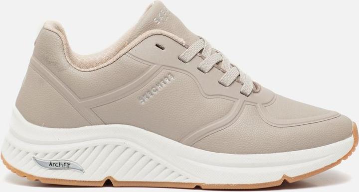 Produktbild Skechers Arch Fit S -Miles - Milire Macher Dames Sneakers - Taupe - Maat 37 (37)