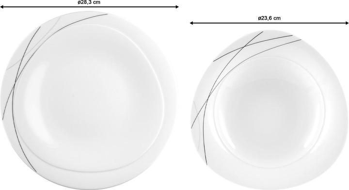 Actual product image Seltmann Trio Highline (12 Piece)