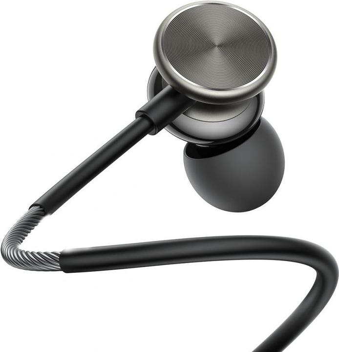 Image du produit Joyroom JR-EW03 Wired Series Ecouteurs intra-auriculaires en métal filaire - Gris foncé (Filaire)