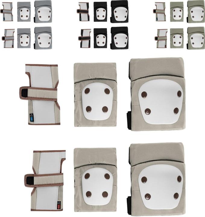 Kikkaboo Children's protective equipment (XS, Knee pad, Elbow protectors, Wrist protectors, 6 pieces)