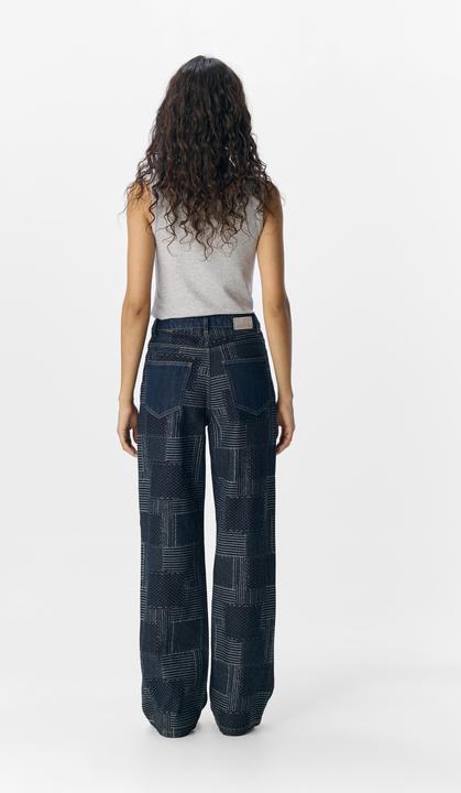 Actual product image Object Patchwork Wide Fit Jeans (S)