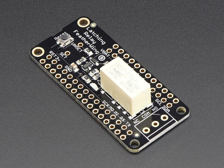 Actual product image Adafruit Non-Latching Mini Relay FeatherWing (Various)