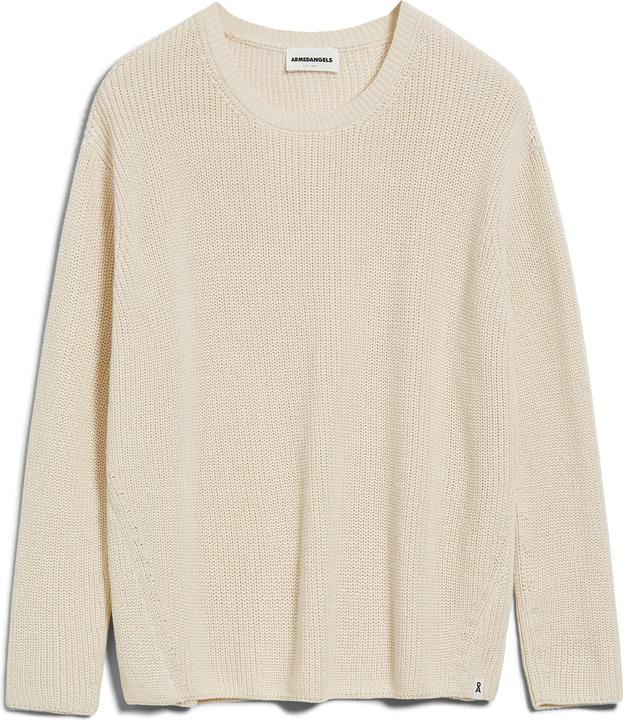 Armedangels Long Sleeve Nuriaa Pullover Rouond Neck Undyed (L)