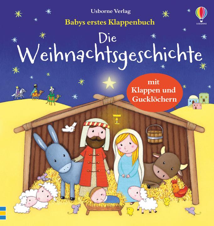 Produktbild Babys erstes Klappenbuch: Die Weihnachtsgeschichte (Deutsch)