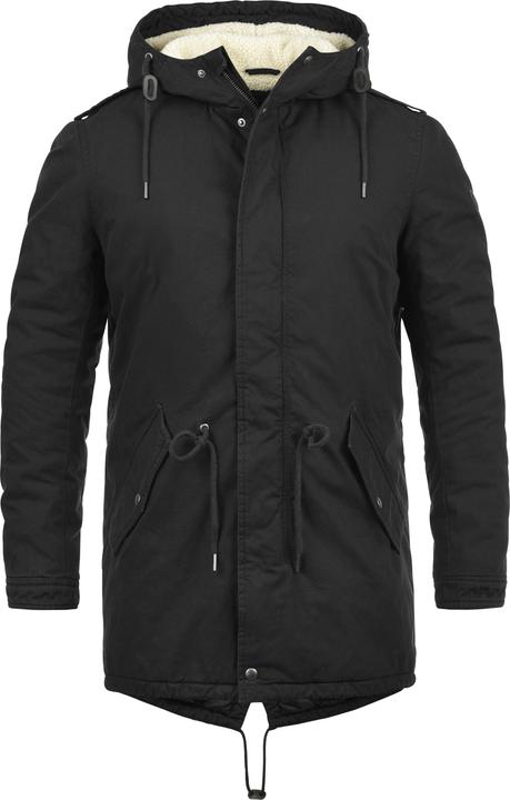 Image du produit Solid Darnell Manteau D'Hiver Avec Peau De Mouton Parka D'Hiver Veste Longue Pour Homme À Capuche 10 (S)