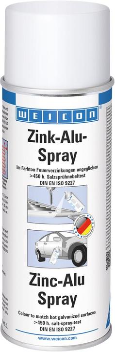 Actual product image Weicon Zinc-aluminium spray 400 ml (400 ml, aluminium-coloured)