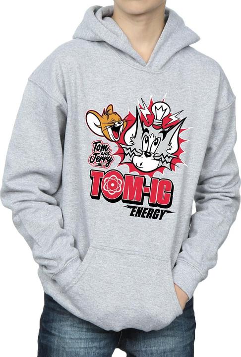 Image du produit Tom & Jerry - Sweat à capuche TOMIC ENERGY - Garçon (140, 146)