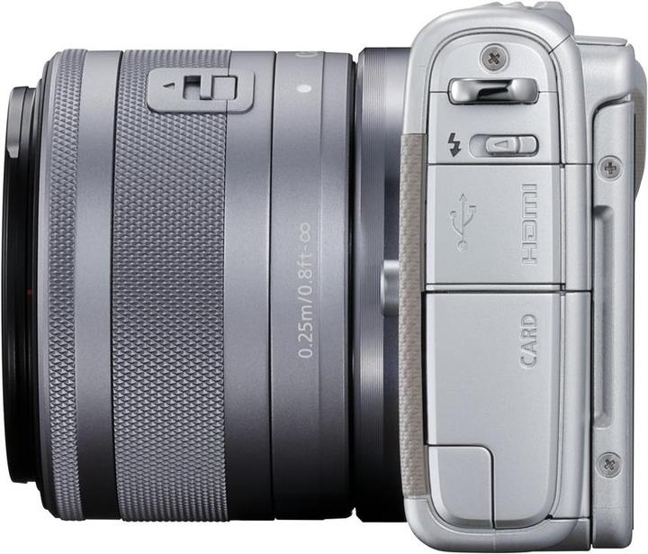 Produktbild Canon EOS M100 Kit - Import (15 - 45 mm, 24.20 Mpx, APS-C / DX)