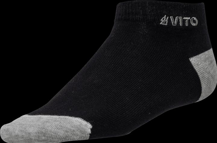 VITO 1 PAAR SCHWARZE SOCKEN EVERYDAY FRESH Grosse 35-37 (Einzelpack, 43 - 47, 38 - 42, 35 - 37)