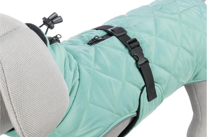 Immagine prodotto Trixie Cappotto CityStyle Oslo, riciclato, L, 62 cm, Jade (L, Cappotto per cani)