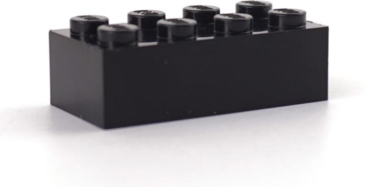Immagine prodotto LEGO 2x4 Pietre nere - Classic, Basic, City nero 3001 Quantità 100 pezzi (3001, Accessori LEGO)