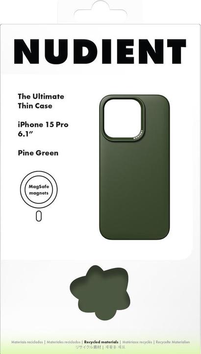 Actual product image Nudient Magsafe Case (Apple iPhone 15 Pro Max)
