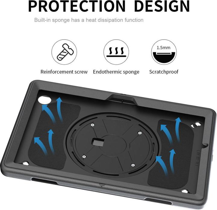 Immagine prodotto 4smarts Impugnatura robusta della custodia (iPad Pro 12.9 2018 (3. Gen), iPad Pro 12.9 2020 (4. Gen), iPad Pro 12.9 2021 (5a generazione), iPad Pro 12,9 2022 (6a generazione))