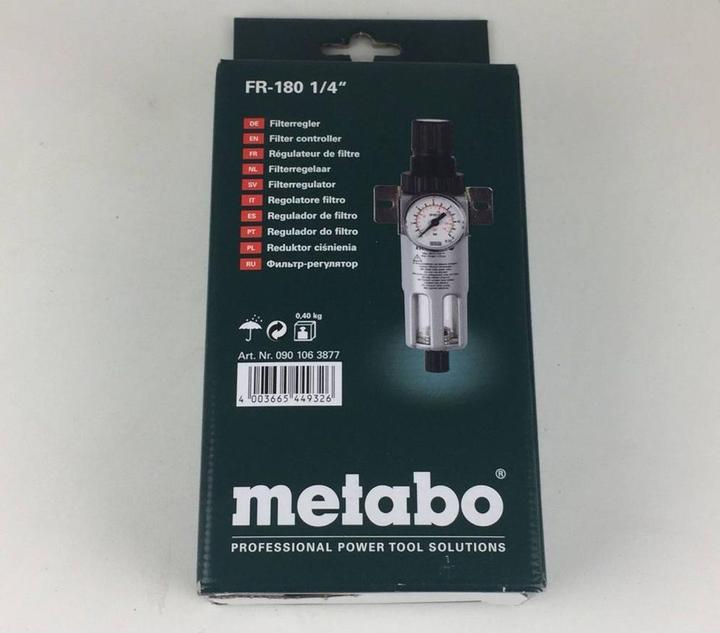 Immagine prodotto Metabo Filtro regolatore FR-180