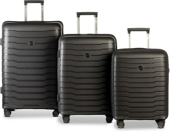 Actual product image Worldpack Portland 4 Rollen Kofferset 3-teilig (182 l, XL (from 140l))