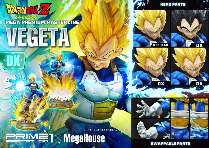 Image du produit Prime 1 Studio Dragon Ball Z statuette 1/4 Super Saiyan Vegeta 64 cm