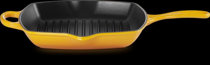 Actual product image Le Creuset Grill pan SIGNATUR dark yellow (Grill pan, Cast iron)