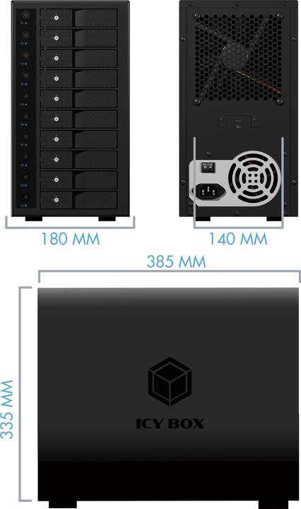 Produktbild Icy Box IB-3810-C31 (3.5")