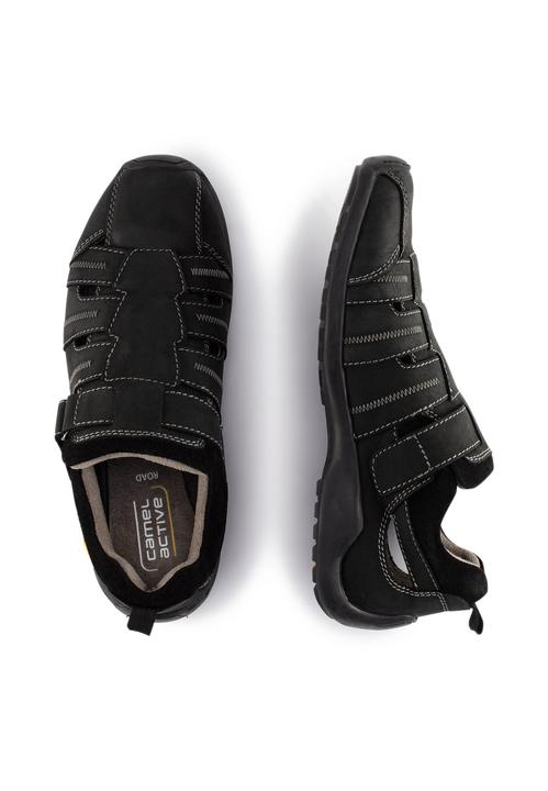 Actual product image Camel Active Sandale crazy horse SCHWARZ (42)