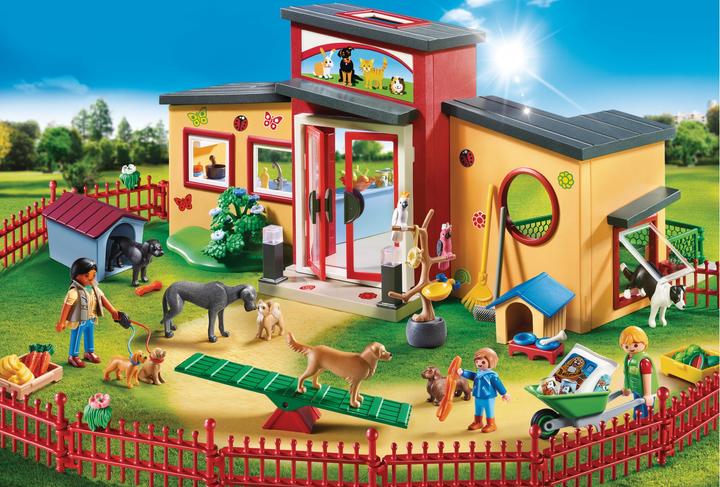 Produktbild Playmobil City Life Tierhotel Pfötchen (9275, Playmobil City Life)