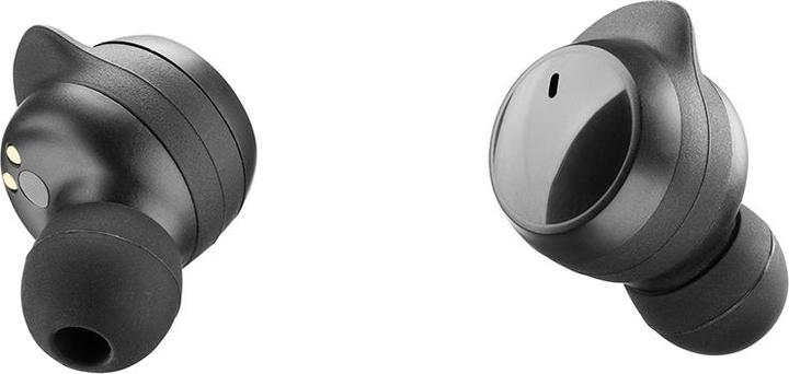 Produktbild Cellularline Music Sound Flow Kabelloses In-Ear-Headset Musik und Bluetooth-Anrufe Schwarz (keine Geräuschunterdrückung, 25 h, Kabellos)