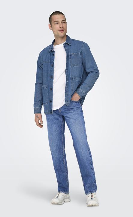 Produktbild Only & Sons Gerade geschnitten Mid Rise Jeans Normal geschnitten jeans (W34/L32)