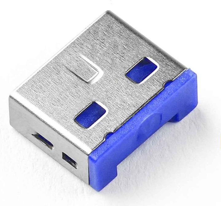 Actual product image Smart Keeper Basic USB-A Port Blocker dark blue 10 pcs.