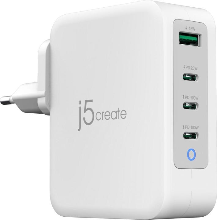 Produktbild j5Create 130W GAN USB-C 4-PORT CHARGER (130 W)
