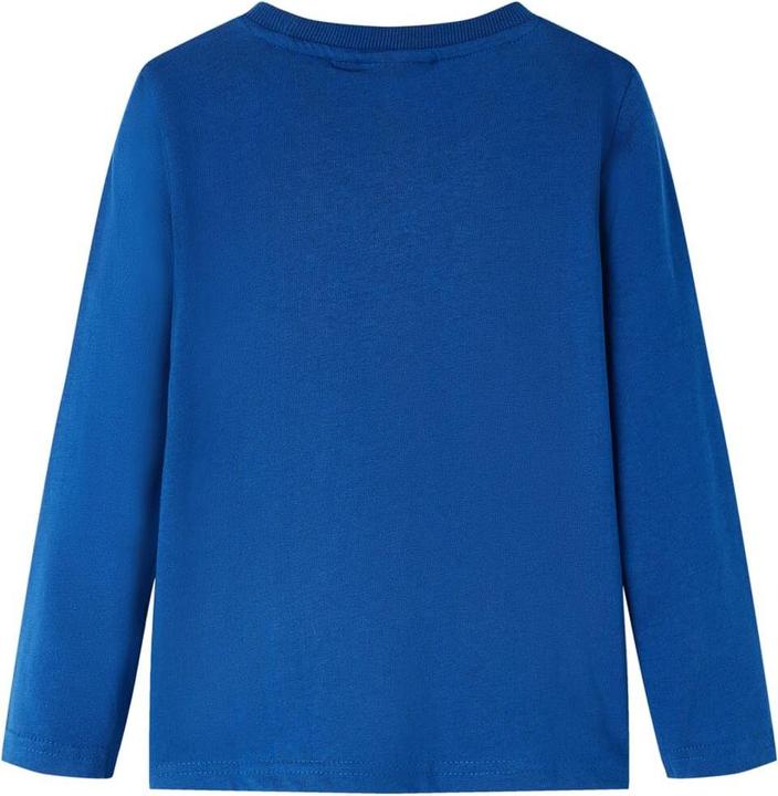 Immagine prodotto VidaXL Camicia a maniche lunghe per bambini blu scuro 116,Materiale: 100 (116)
