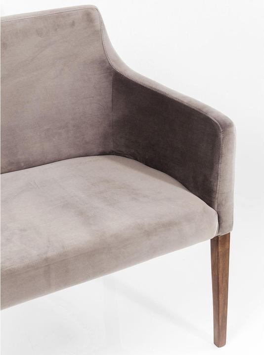 Produktbild Kare Design Bank Mode Velvet Grey (164 cm)