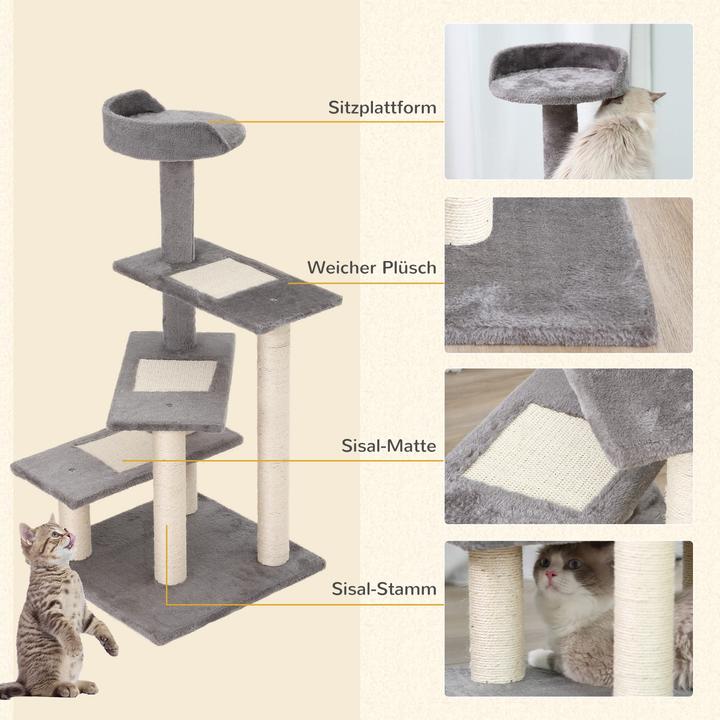 Produktbild Jamb Katzenbaum (99.50 cm, Beige und Grau)