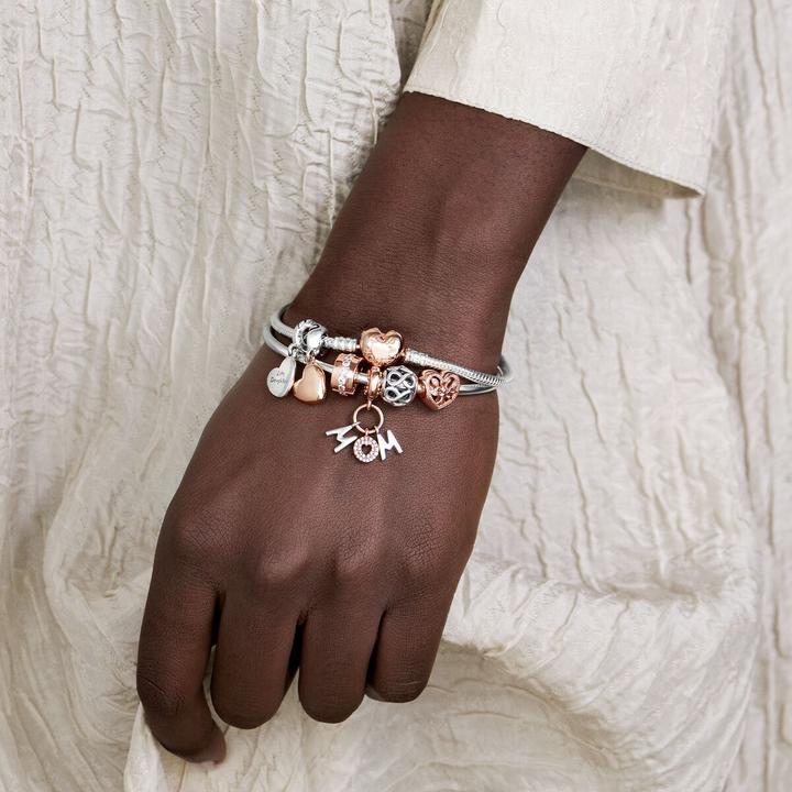 Image du produit Pandora Rose Family Tree Heart (Avec pierre(s), Argent 925, Plaqué or rose)