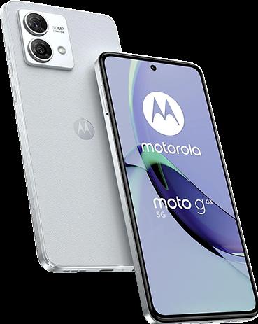 Image du produit Motorola Moto G84 (256 Go, Bleu guimauve, 6.50", Double SIM hybride, 50 Mpx, 5G)