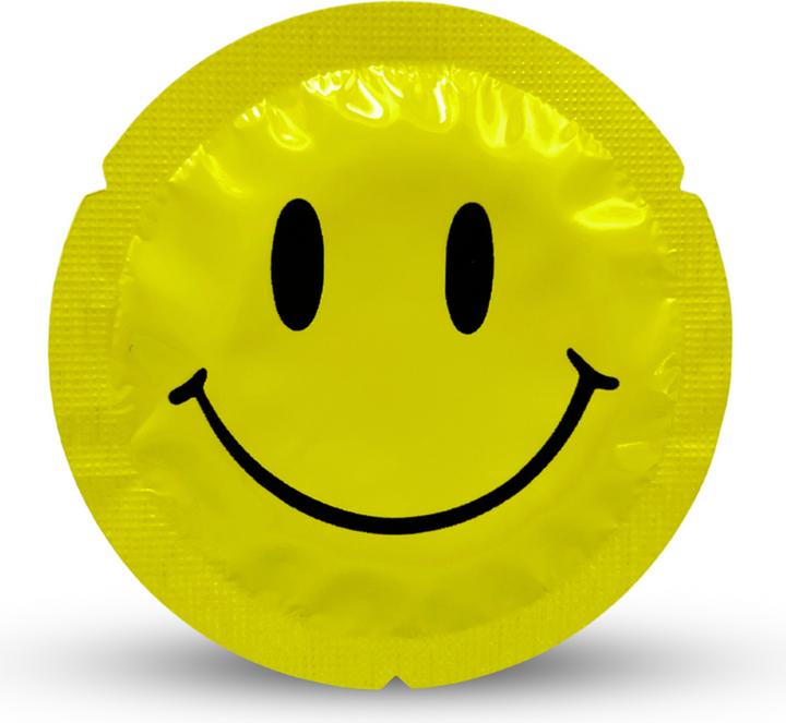 Productafbeelding EXS Smiley Face Regular - Condoms - 12 Pieces (12 Pcs.)