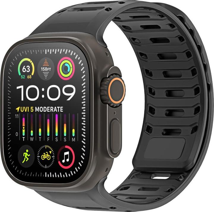 Produktbild Dux Ducis CS Armband (49 mm, 45 mm, 46 mm, 44 mm, 42 mm, Magneten, Silikon, Aluminium)