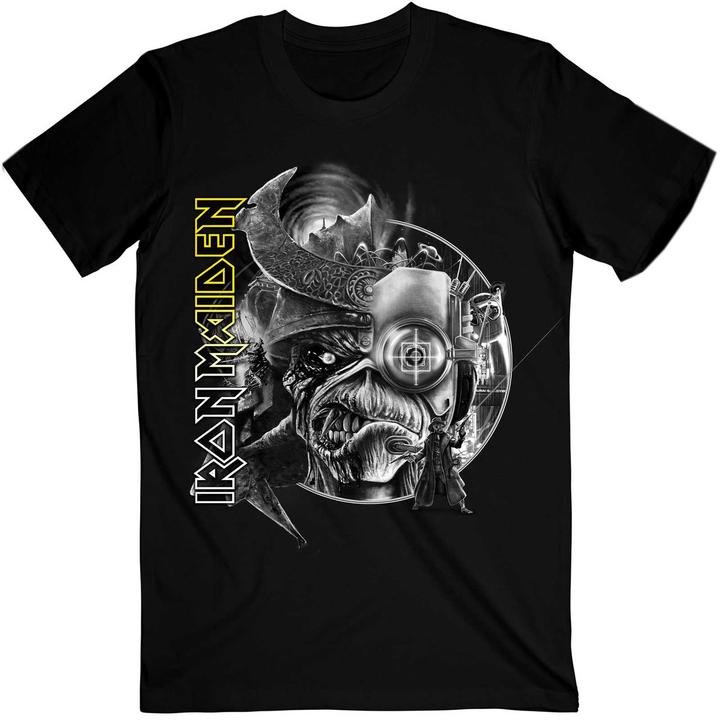 Iron Maiden The Future Past Tour '23 Greyscale TShirt