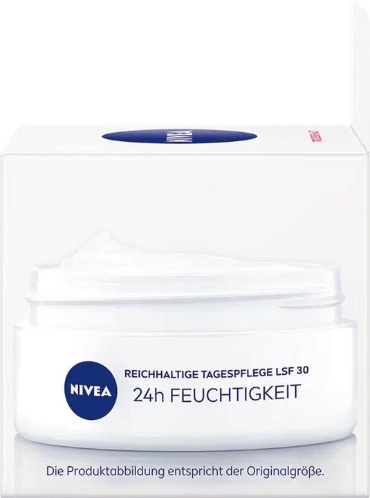Actual product image NIVEA 24h moisture (50 ml, Day cream, SPF 30)