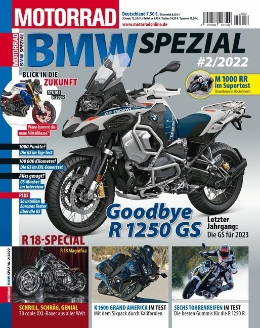 Produktbild Motorrad BMW Spezial - 02/2022 (Deutsch, Motorbuch, 2022)