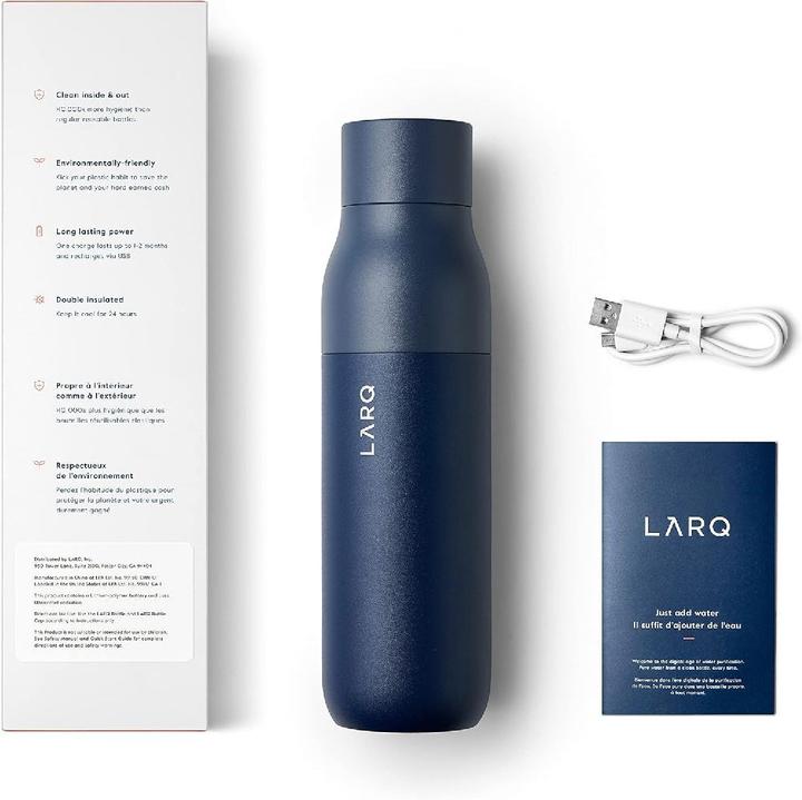 Produktbild Larq Flasche Monaco Blau 500ml PREMIUM (0.50 l)