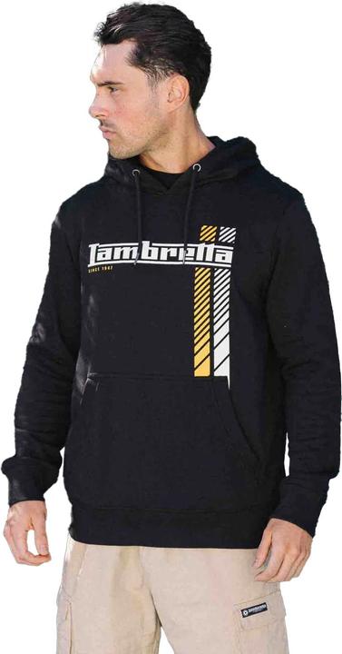 Immagine prodotto Lambretta SS25 Felpa con Cappuccio Striscia Da Corsa Uomo (4XL)
