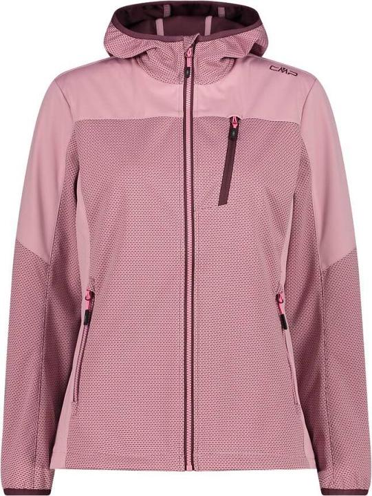 CMP Campagnolo Jacquard Softshell Jacket Fix Hood