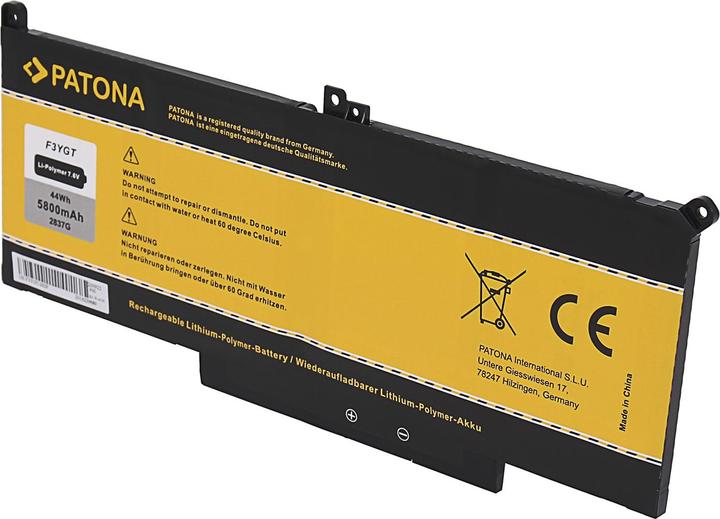 Image du produit Patona Batterie Dell F3YGT (4 cellules, 5800 mAh)